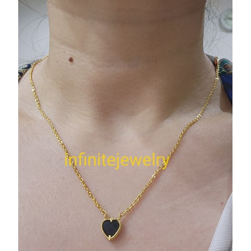 Kalung clover vancleef Mas Muda