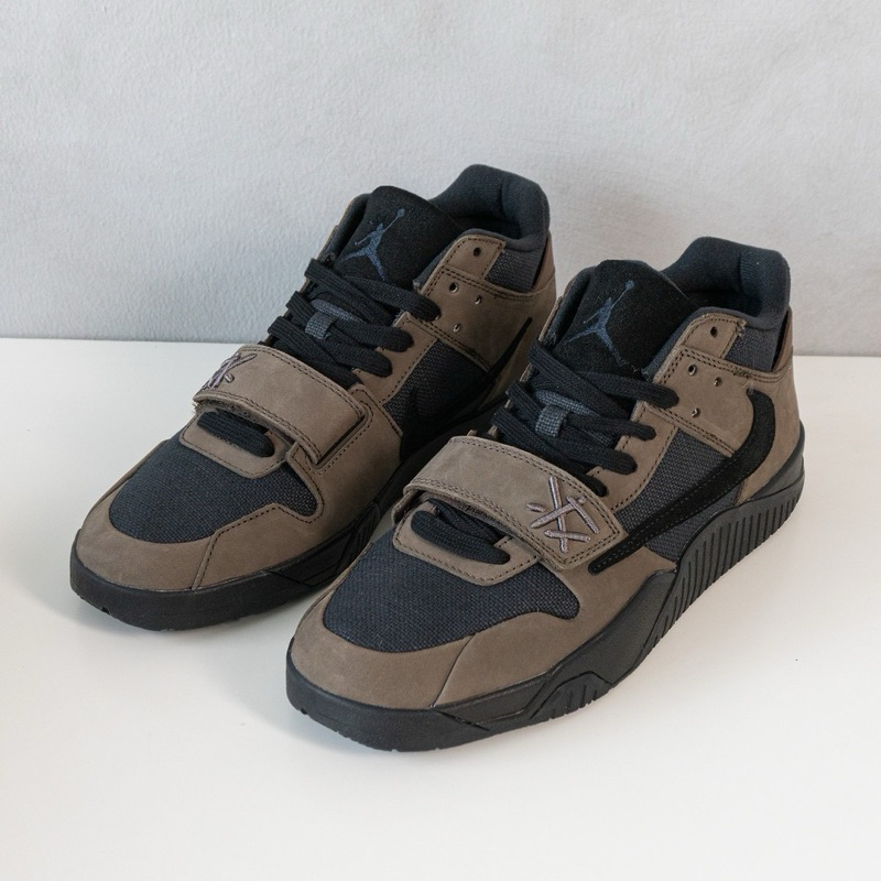 Sepatu Air Jordan Jumpman x Travis Scott Jack Dark Mocha Authentic