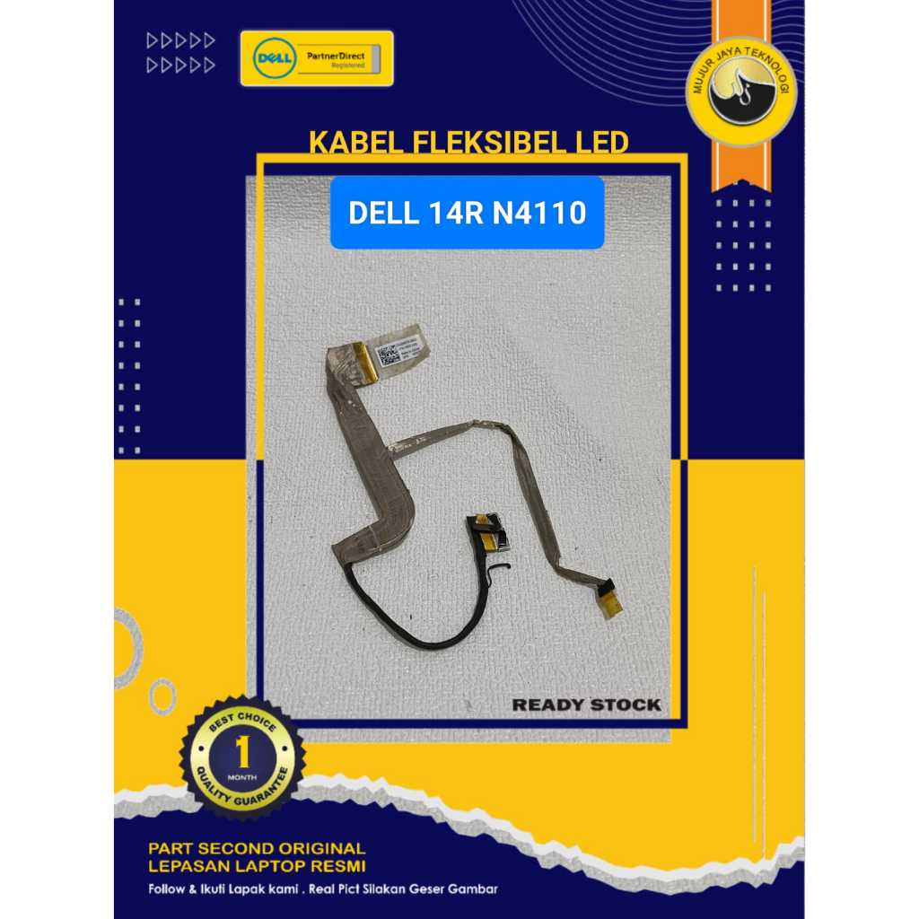 Kabel LED LCD Fleksibel LVDS Laptop  Dell Inspiron 14R 4110 N4110 N4120 M411R 0GN8TM 62XYW Original