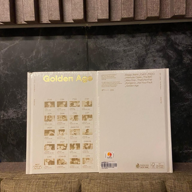

ALBUM NCT 2023 - GOLDEN AGE ARCHIVING VERSION