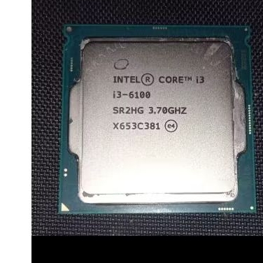 JUAL PROSESOR i3 gen 6 atau 6100 soket LGA 1151 kondisi normal jaya