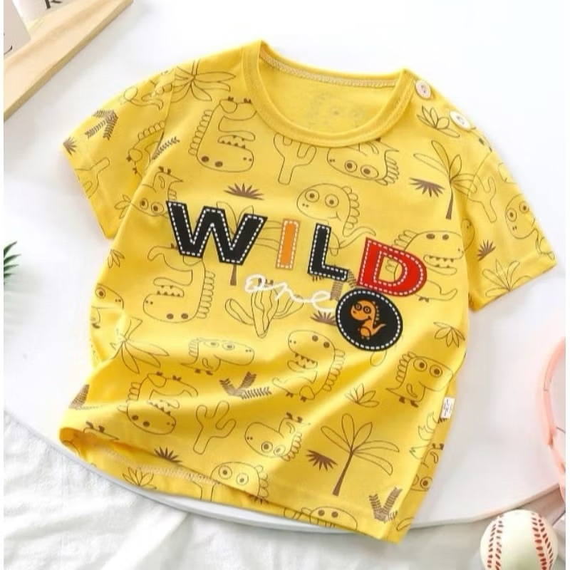 PRELOVED Atasan Baju anak bayi lucu korea motif kartun laki perempuan import  bahan cotton adem tida