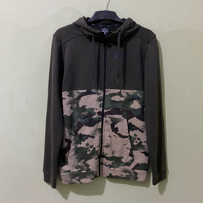 Hoodie Zipper nike Camo