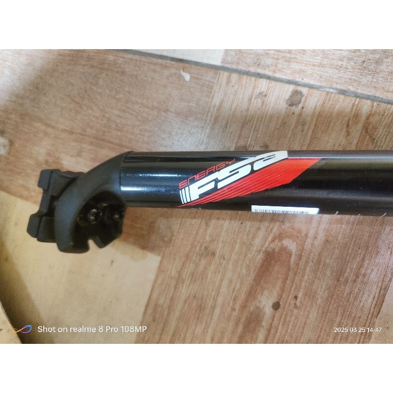 Seatpost FSA Energy 30.9mm x 350mm Black