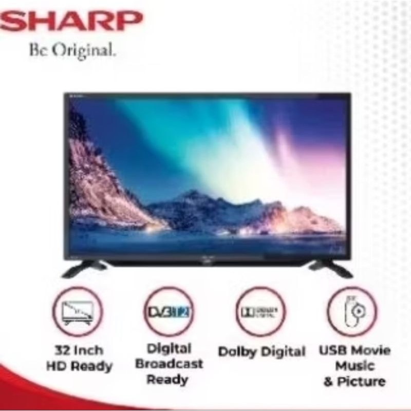 Tv sharp led 32gd / tv sharp led 32in