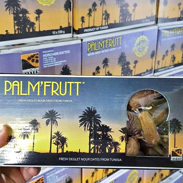 

Terjangkau Kurma PalmFruit 5gram PlamFruit 12kg Original