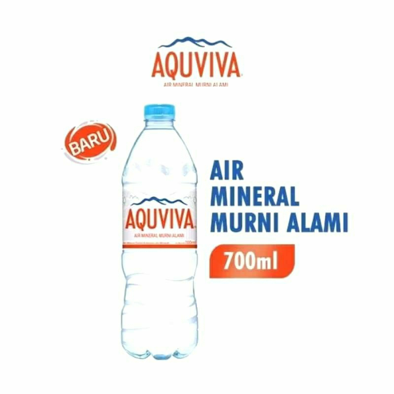 

Aquviva air mineral 1krat isi 12 botol @700ml