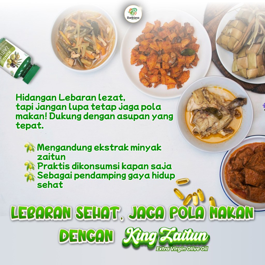 

Minyak Zaitun Extra Virgin Olive Oil dan kapsul