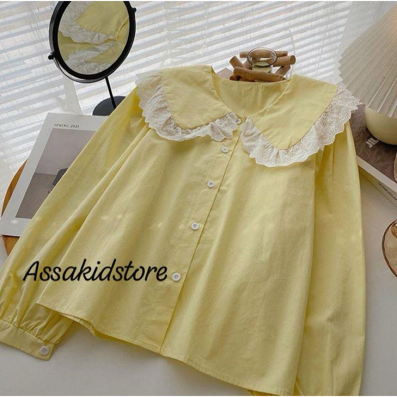 Kimaru kemeja blouse anak perempuan 1-13 tahun / baju atasan anak perempuan