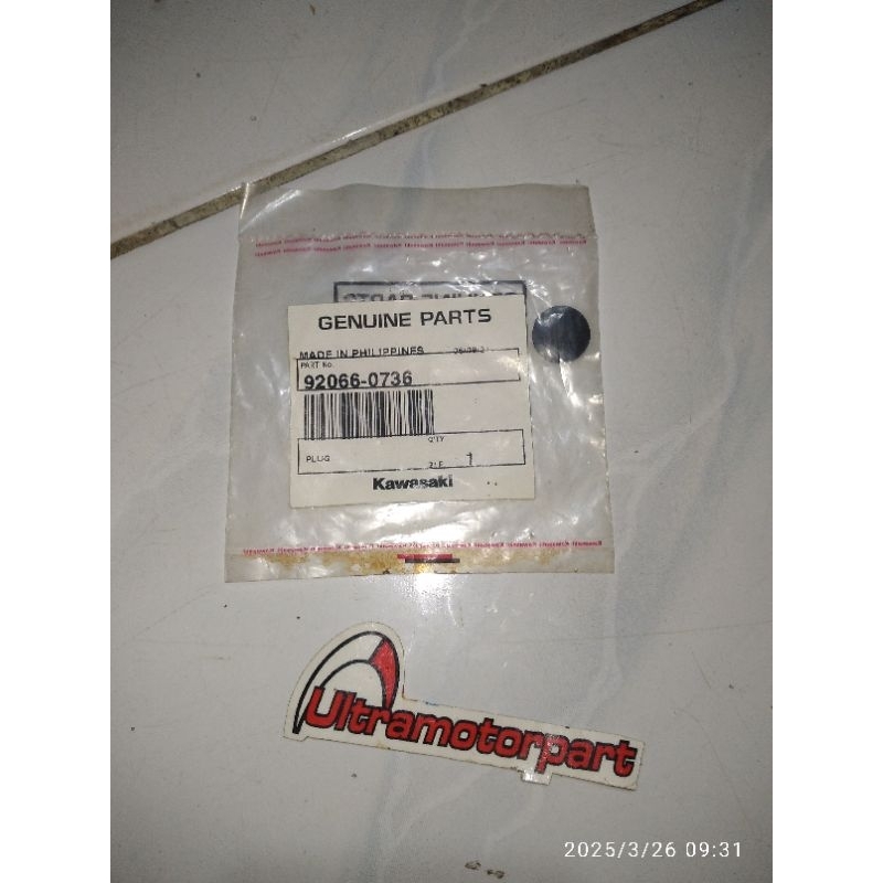 karet tutup lubang baud baut L stang stir Kawasaki ninja 250 ninja250 original