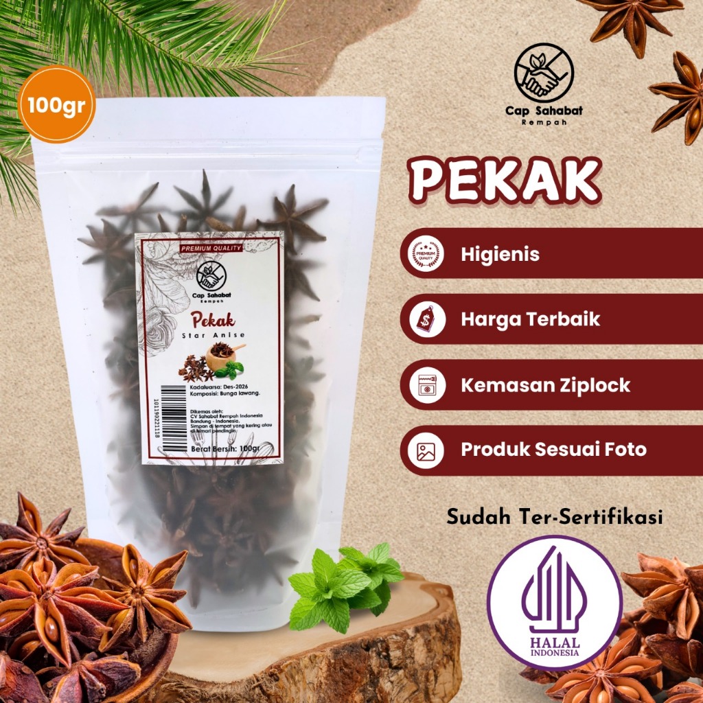 

Cap Sahabat - Pekak Bunga Lawang Star Anise 100% PREMIUM QUALITY Cap Sahabat