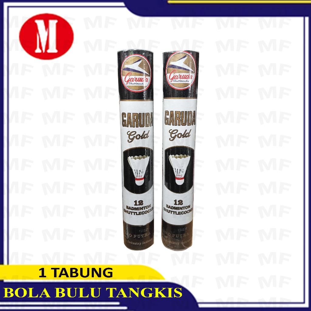 Garuda Gold shuttlecock / Bola bulu tangkis 1 Tabung