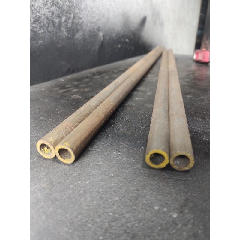Pipa Besi Seamless Od 14 mm Id 8,5 mm Panjang 50 cm
