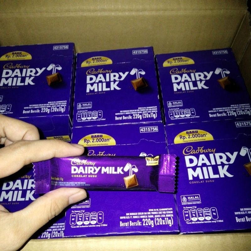

Cadbury Dairymilk Milk 11gr