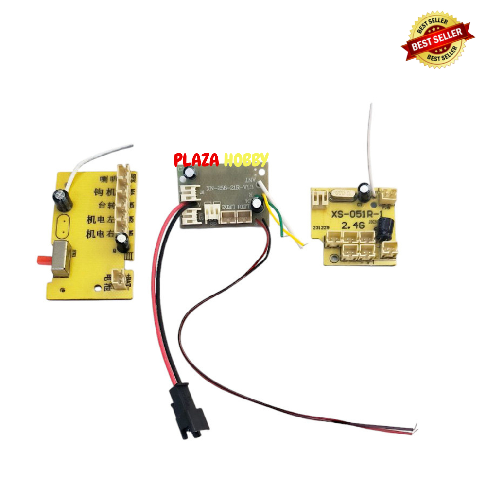 part board yigong rc excavator bulldozer rc dump truck