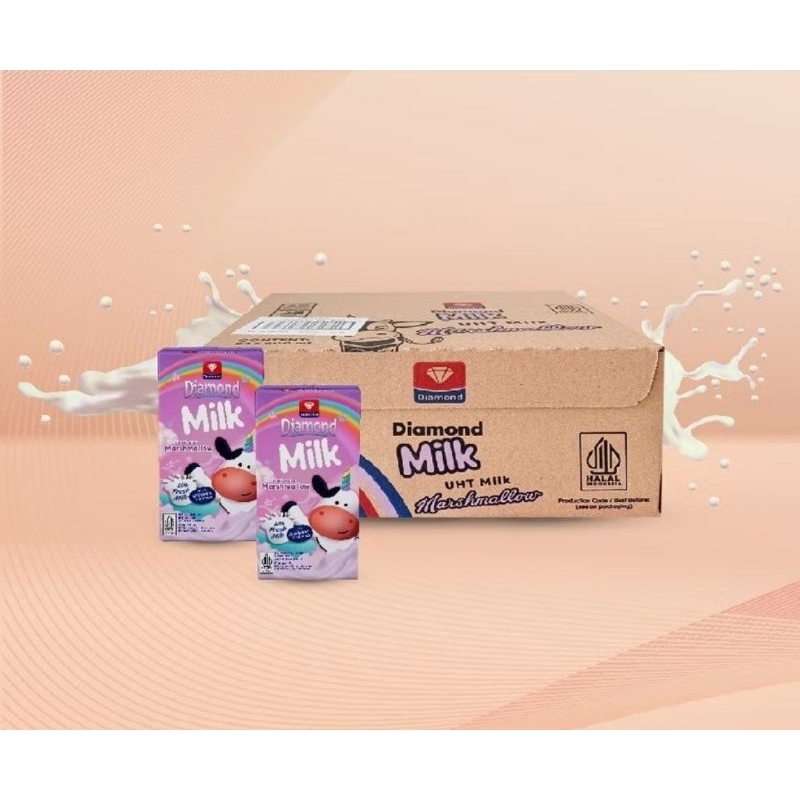 

SUSU UHT DIAMOND RASA MARSHMALLOW 125ML 1 DUS ISI 40 PCS