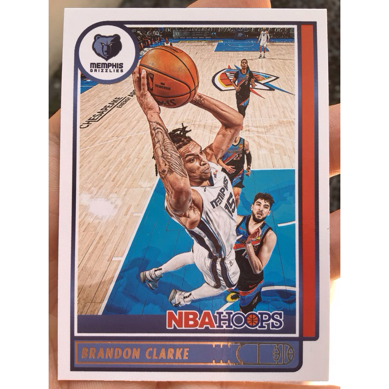 BRANDON CLARKE KARTU NBA HOOPS 2021