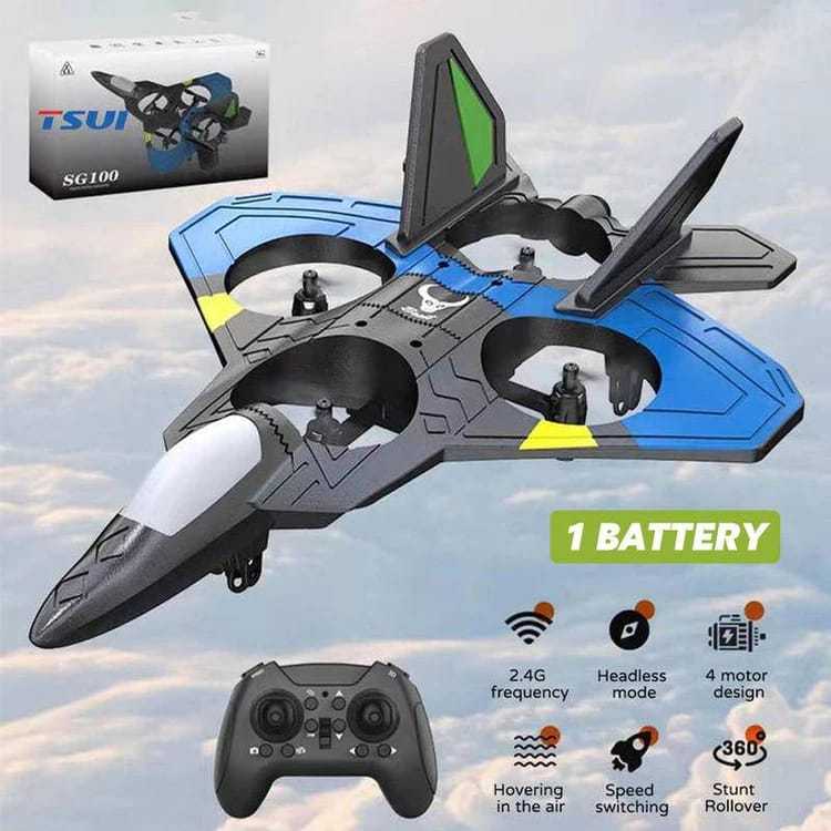 RC Plane Aircraft Fighter Pesawat Mainan Anak SG100