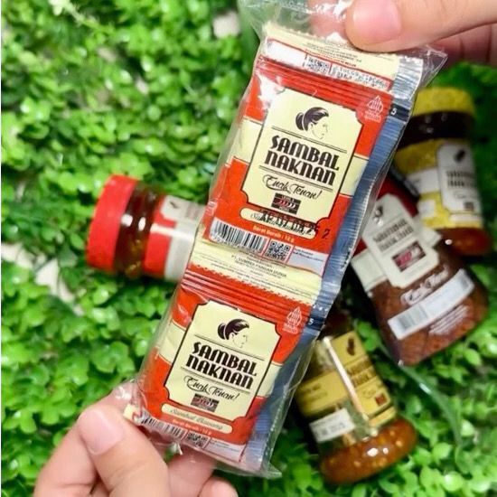 

SAMBAL BAWANG NAKNAN LEVEL 3 (ISI 10 PCS) BEST SELLER, EXPIRED 2026‼️