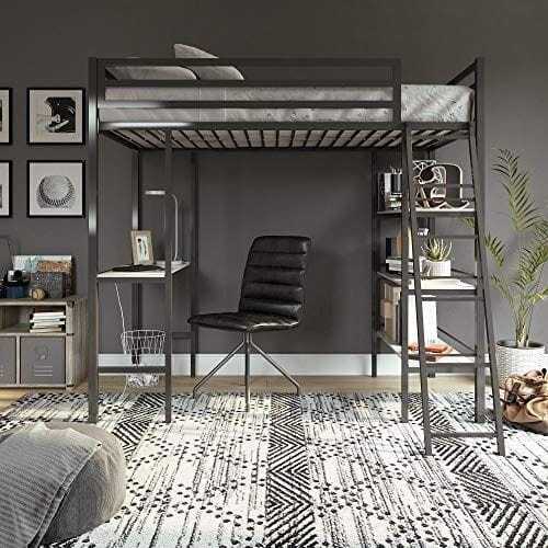 Mezzanine Kamar Tidur Tingkat Bahan Besi