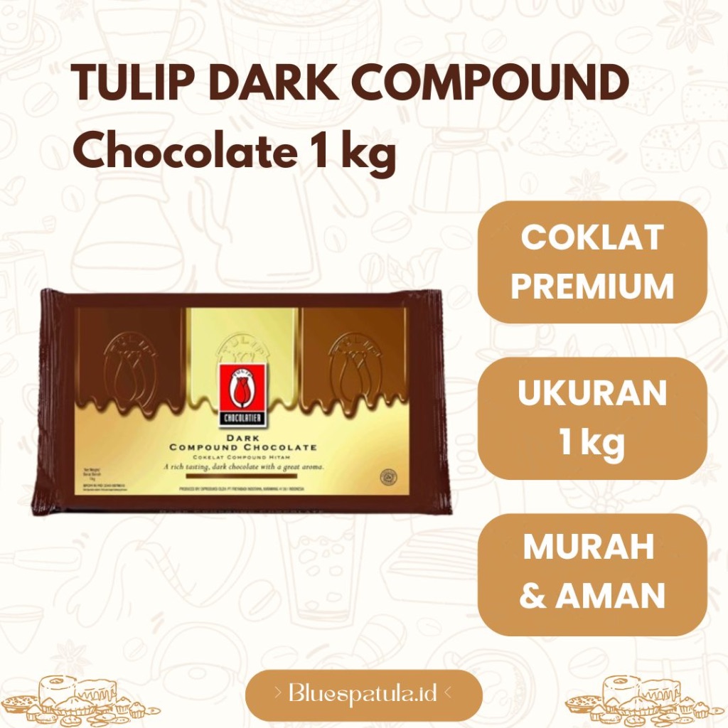 

Tulip Dark Chocolate Compound 1kg