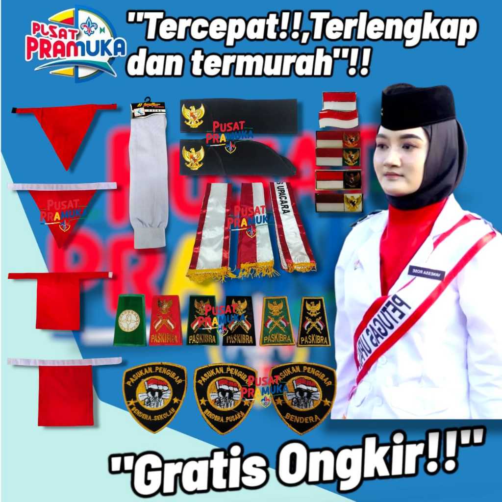 

Atribut perlengkapan paskibra paskibraka lengkap