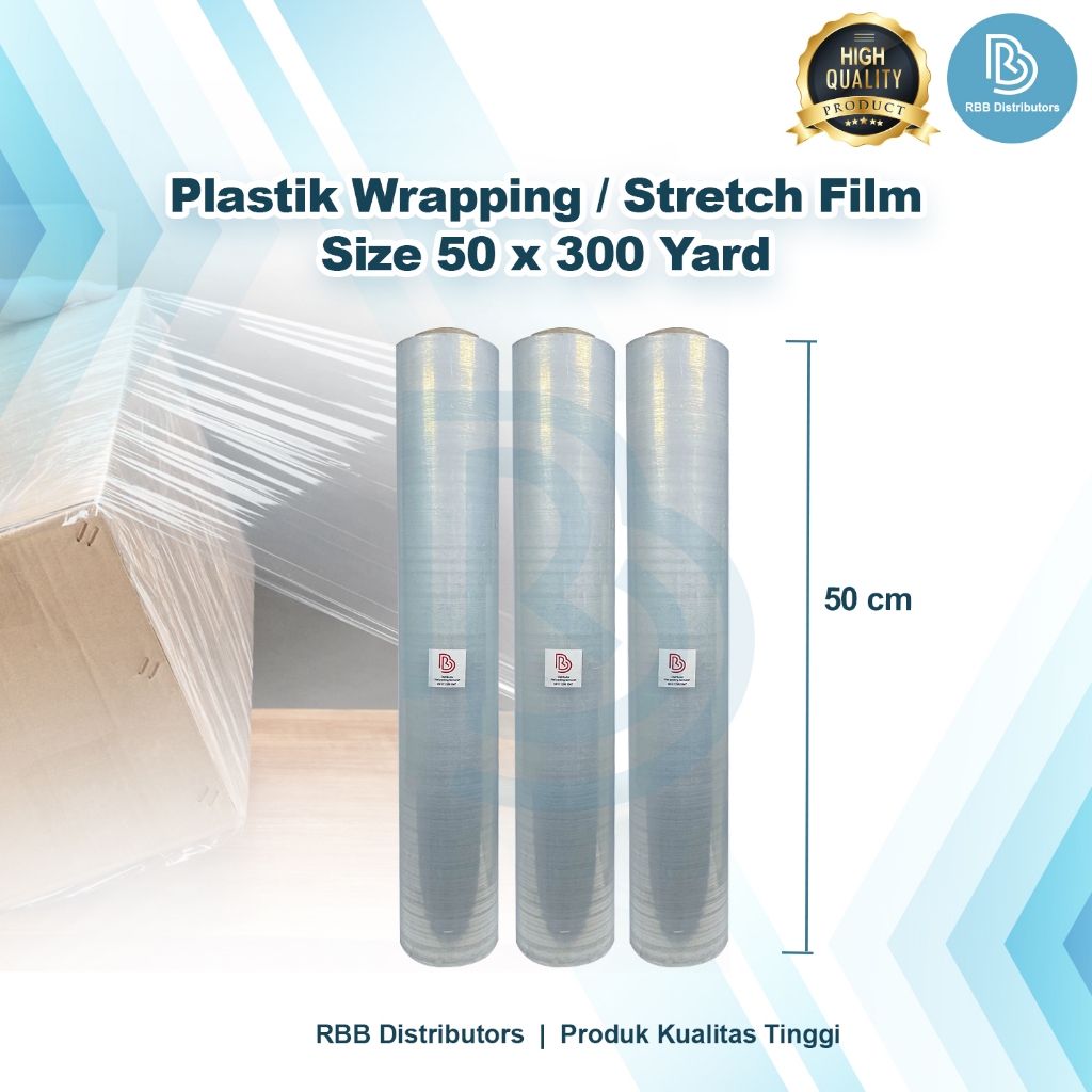 Plastik Wrapping / Wrapping Plastic / Wrapping Stretch Film 50cm