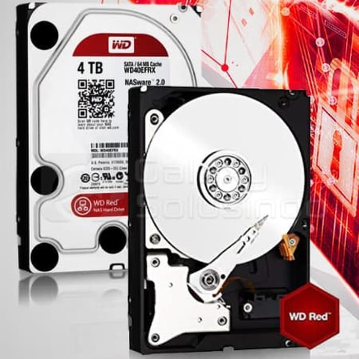 HDD Harddisk NAS WD WD Red 4TB / WD Red 4TB 3,5'' Garansi RESMI
