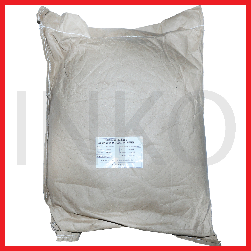 

MAIZE SODIUM STARCH GLYCOLATE 25KG
