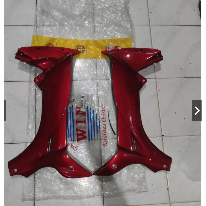 Cover Legshield Sayap Dalam Yamaha Jupiter Z Burhan 2006 - 2008 ( LEGSHIELD DALAM JUPITER Z 06 MERAH