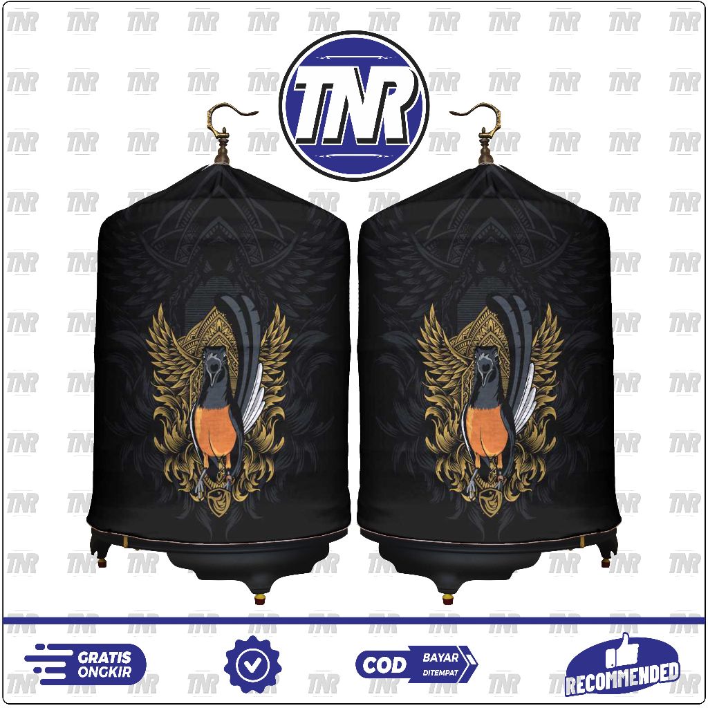 KERODONG FULL PRINTING SANGKAR MURAI - BURUNG MURAI