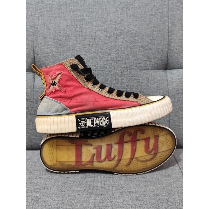 Sepatu Kappa X One Piece LUFFY Rare size 40/41 PL