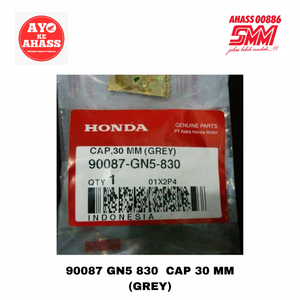CAP 30 MM (GREY) dengan kode 90087 GN5 830