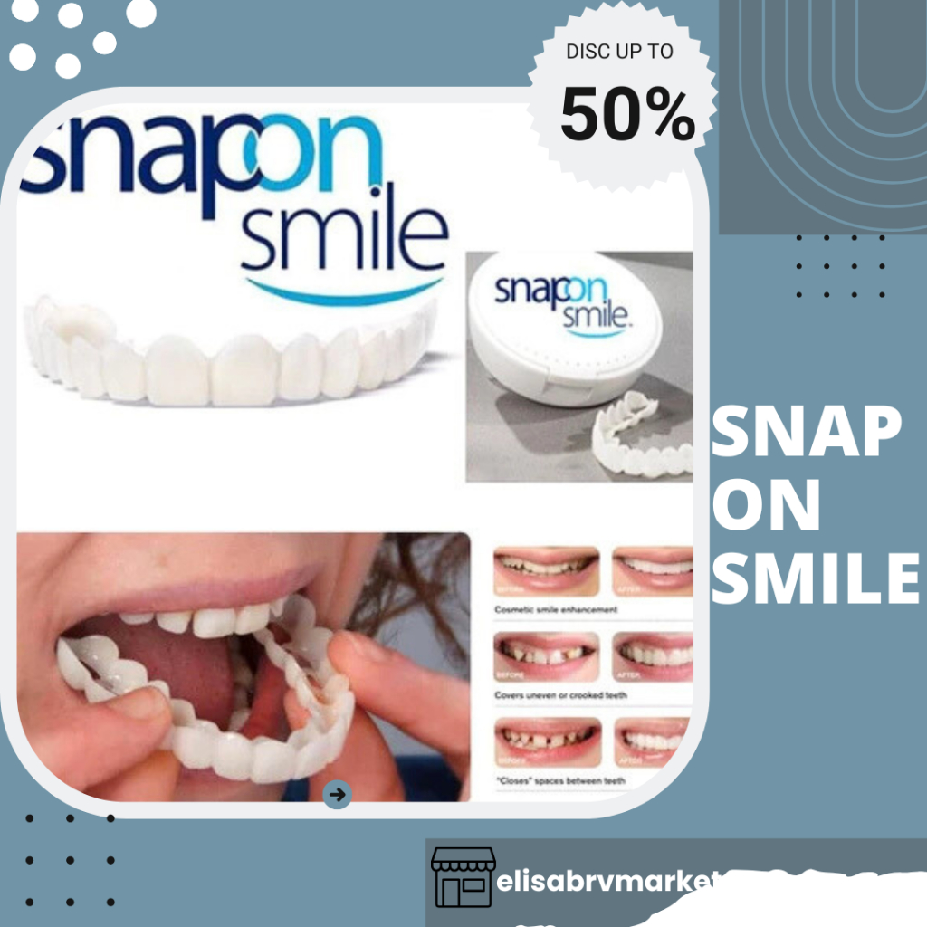 NEW PRODUCK|Snap On Smile Gigi Palsu 100% Original Gigi Palsu|Gigi Palsu Silikon|Snap On Smile