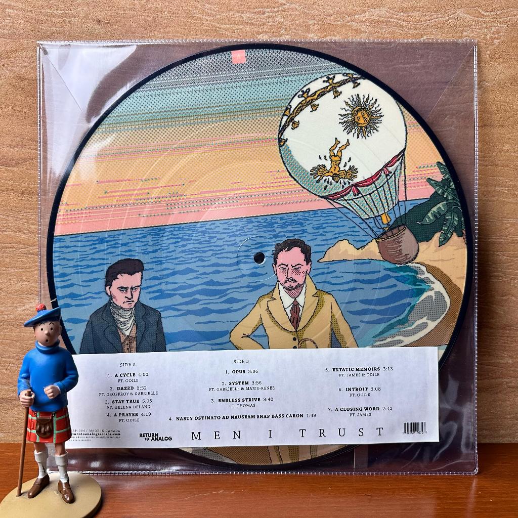 PIRINGAN HITAM / VINYL MEN I TRUST - MEN I TRUST (1LP,PIC DISC,96727)