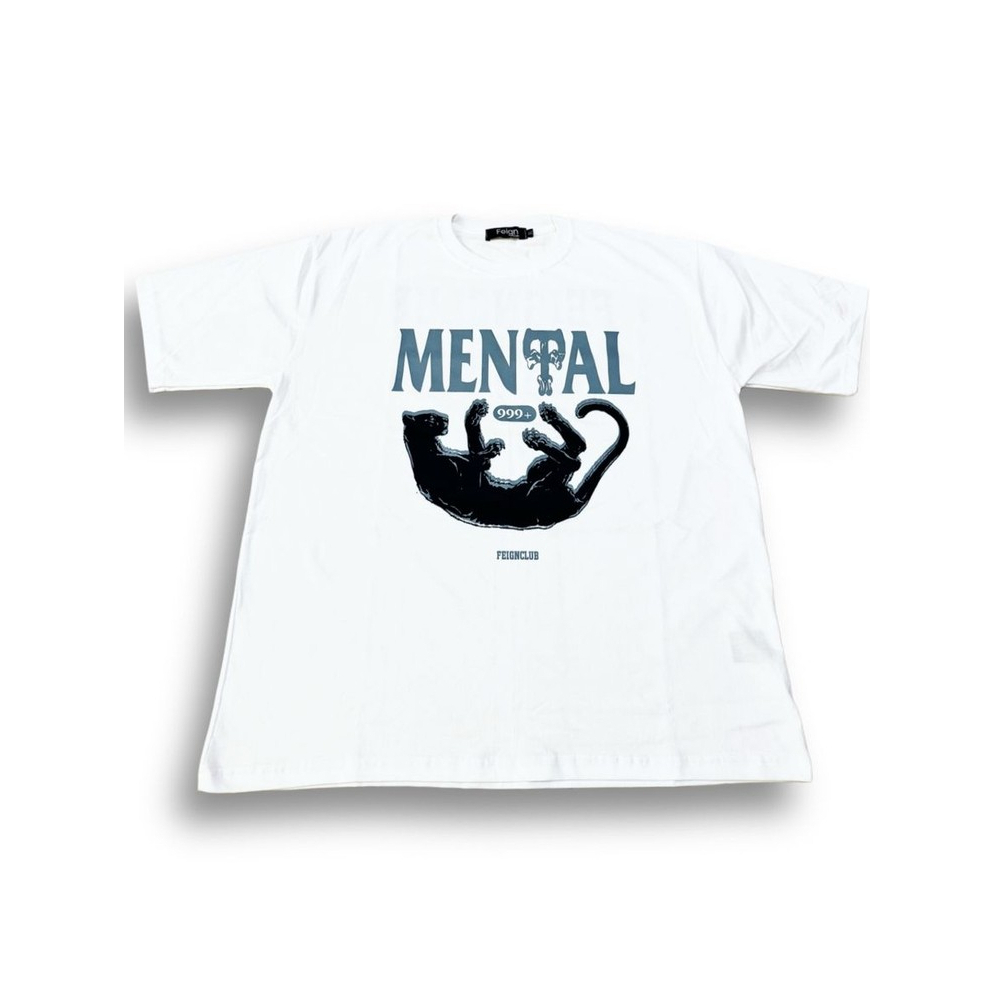 White MNTL | Tshirt | FEIGNCLUB