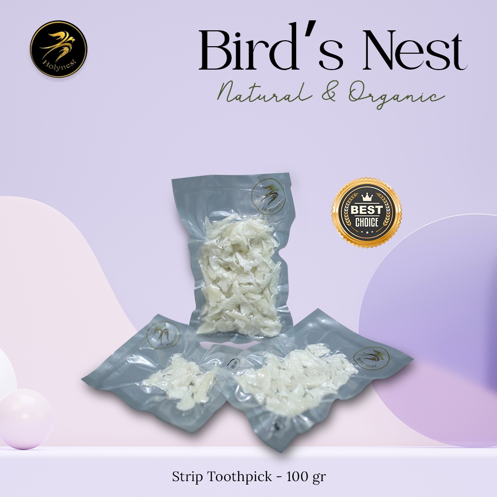 

Sarang Burung Walet Bersih Teri Kecil (Strip Toothpick PK4) 500 gr