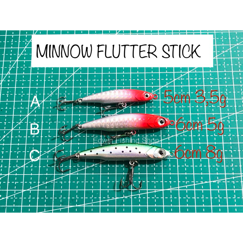 Umpan Sinking Pensil Flutter Stick