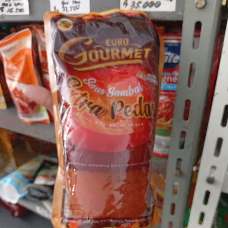 

Gourmet saus sambal extra pedas UK 1kg