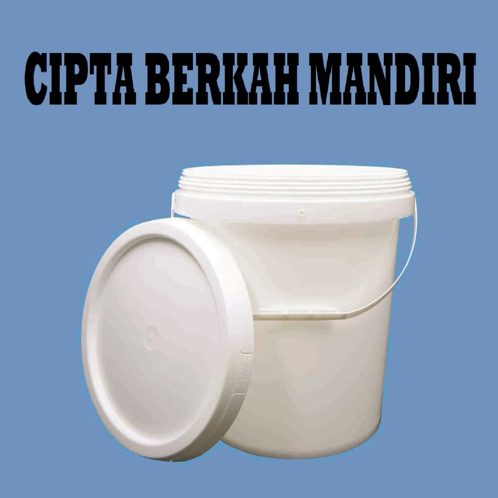 Ember  cat bekas 25kg dengan tutup