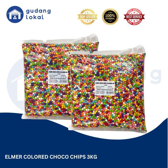 

ELMER CHOCOCHIP WARNA WARNI 3KG