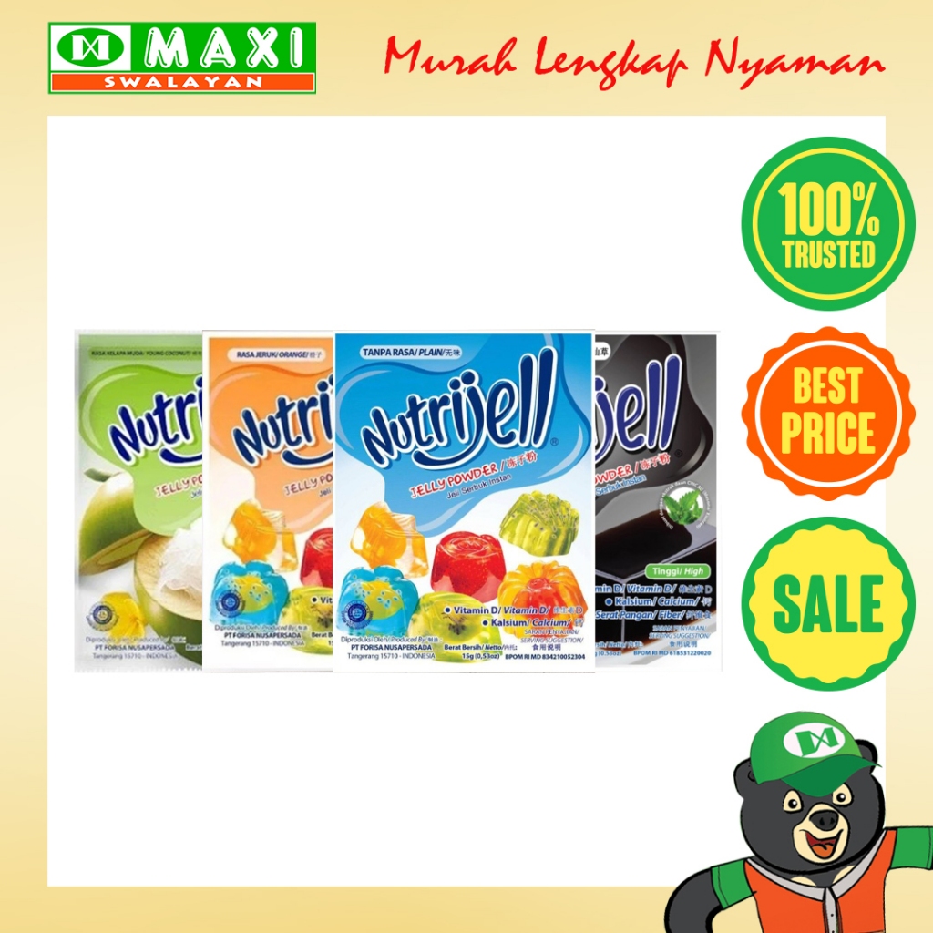 

Nutrijell Jelly Powder 15gr