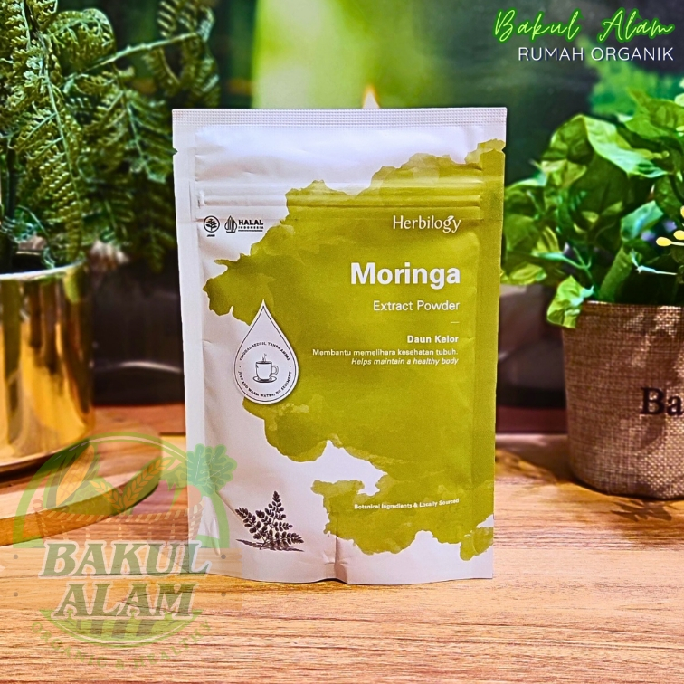 

Herbilogy Moringa (Daun Kelor) Extract Powder 100 gr