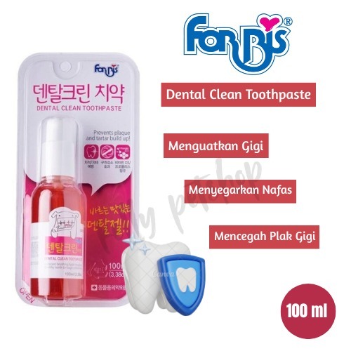 Forbis Dental Clean Toothpaste 100 ml / Odol Anjing Dan Kucing