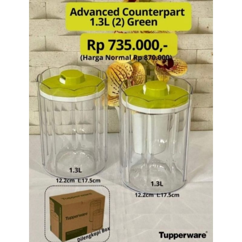 Advance counterpart 1,3L bening tutup hijau (2)