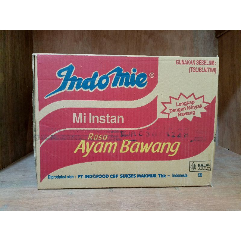 

Indomie Rebus Rasa Ayam Bawang 1 Karton