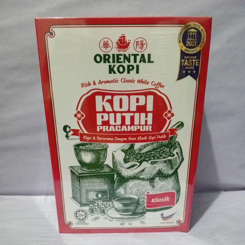 

Oriental Kopi Putih Klasik Isi 10