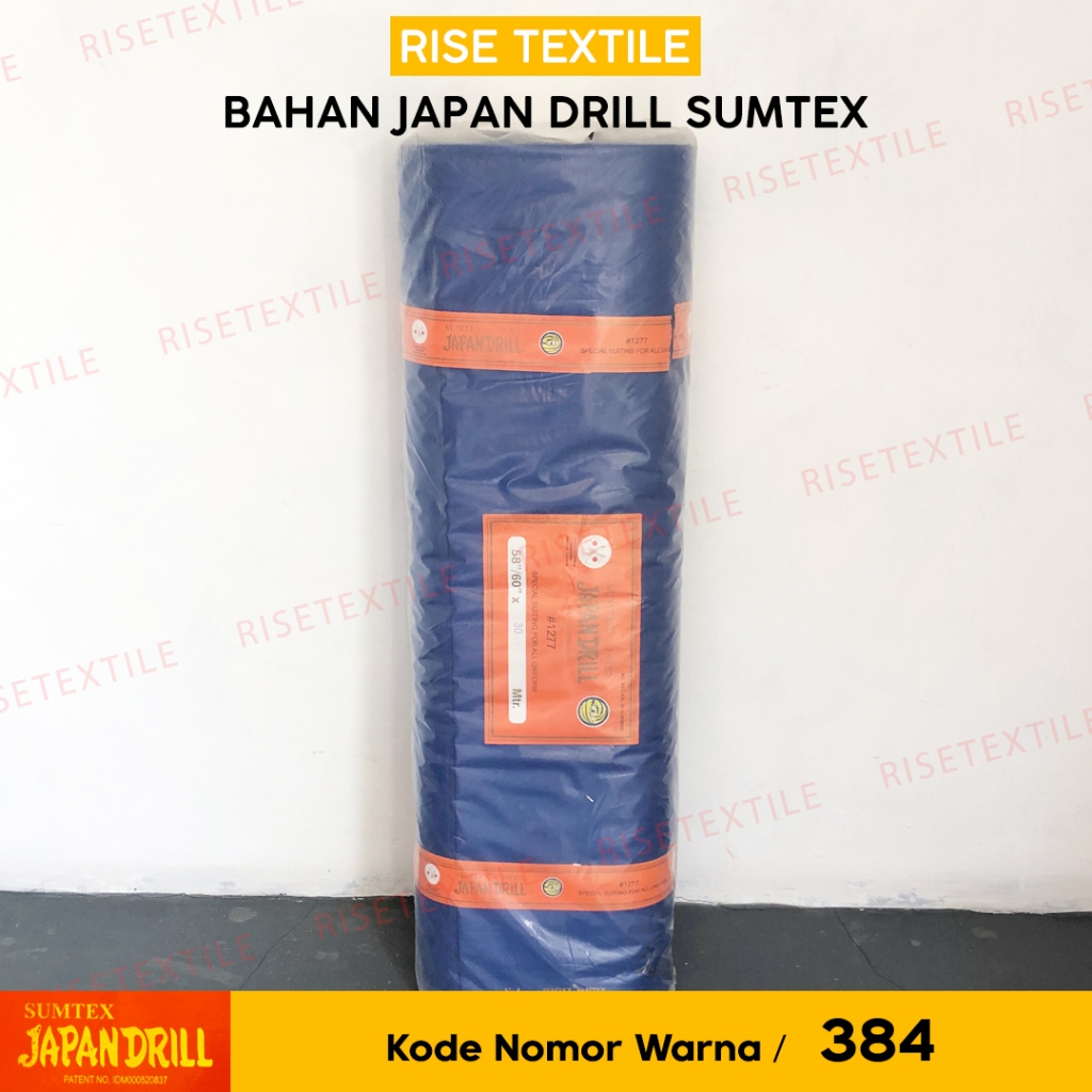 Bahan Japan Drill SUMTEX Kain Bahan Seragam Kain Celana Kain Kemeja Rollan Gulungan Grosir