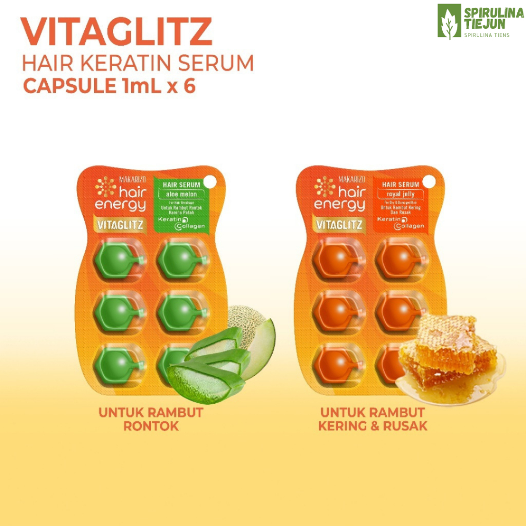 (TERLARIS) Makarizo Hair Energy VITAGLITZ Hair Keratin Serum, MAKARIZO VITAGLITZ HAIR SERUM / Makari