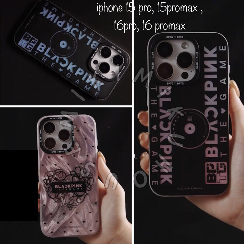 MINISO X BLACKPINK CASE IPHONE 15 PRO MAX 16 BPTG THE GAME X MINISO BLACKPINK THE GIRLS BLACK PINK S